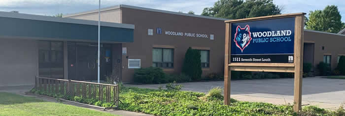 Woodland Public School Front